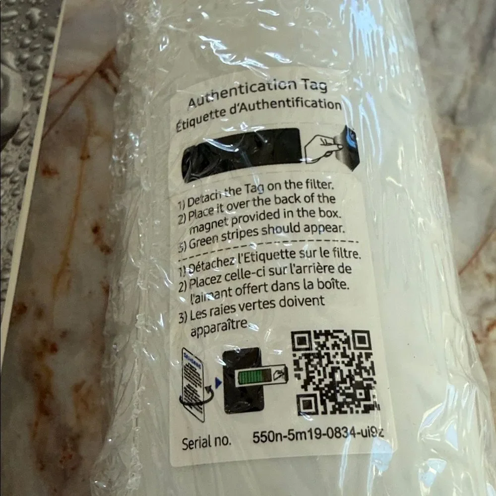 Samsung Refrigerator Water Filter‎ - White and Blue